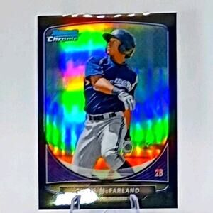 2013 Bowman Chrome Chris McFarland Black REFRACTOR SP 21/99 #BCP54